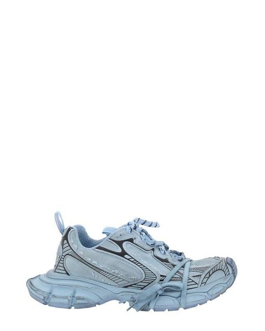Balenciaga 3Xl Worn-Out Effect Sneakers in Blue for Men | Lyst Balenciaga 3Xl Worn-Out Effect Sneakers in Blue for Men | Lyst