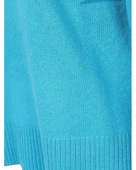 Weekend by Maxmara Blue Relaxed Fit Crewneck Jumper