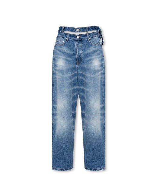 Y. Project Blue Branded Jeans for men