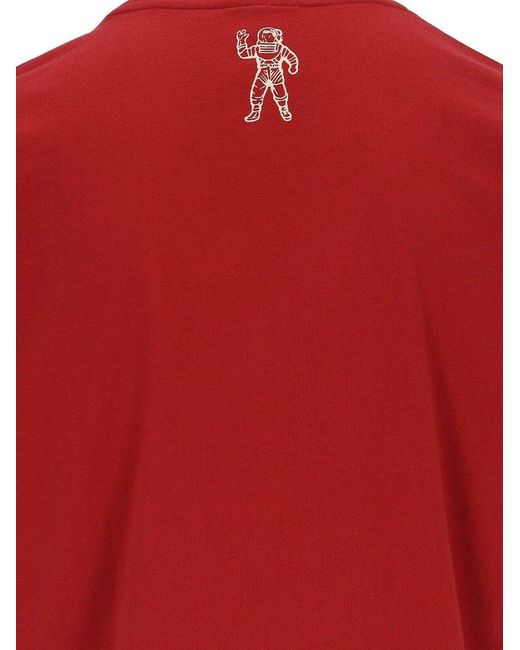 BBCICECREAM Red Logo-printed Crewneck T-shirt for men