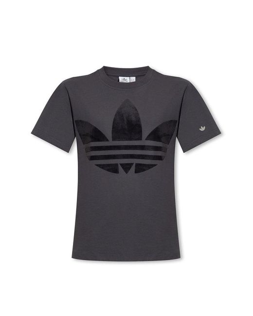 Adidas Originals Black T-shirt With Logo,