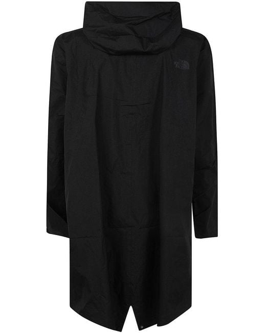 The North Face Black Packable Light Rain Park Raincoat for men
