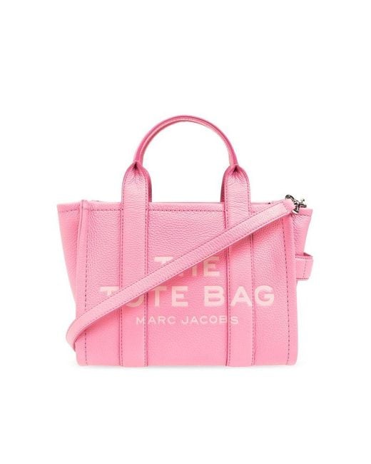 Marc Jacobs Pink 'the Tote Small' Shopper Bag,