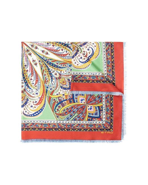 Etro Red Scarf