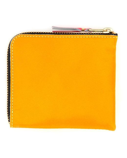 Comme des Garçons Yellow Leather Wallet