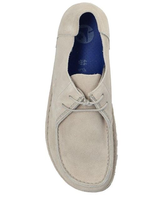 Birkenstock White Utti Lace-Up Loafers for men
