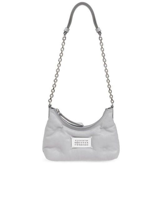 Maison Margiela White Shoulder Bag 'Glam Slam Micro'