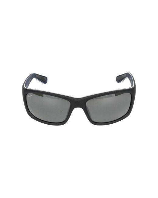 Maui Jim Gray Kanaio Coast Polarized Sunglasses for men