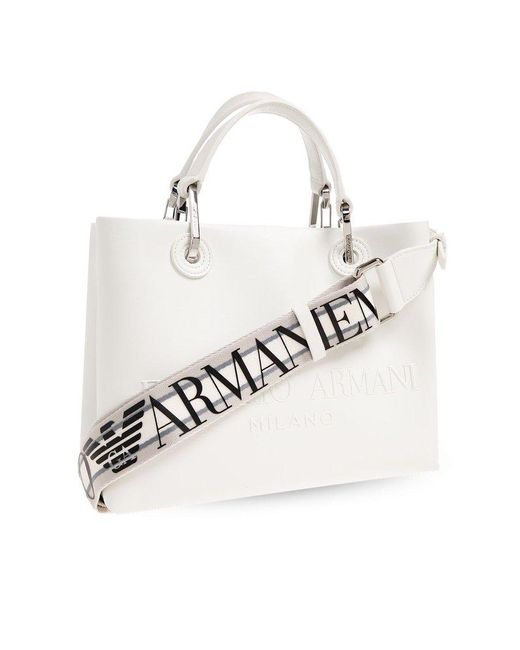 Emporio Armani Handbag in White Lyst UK