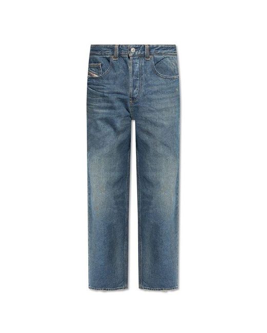 DIESEL Blue '2001 D-macro L.30' Jeans, for men