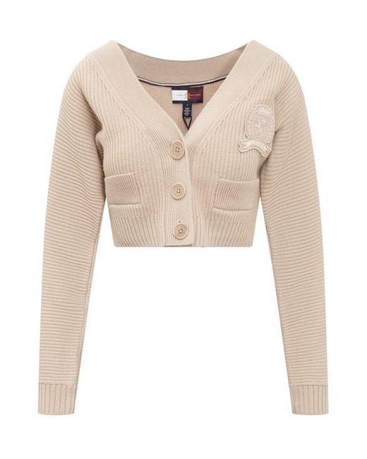 Tommy Hilfiger Natural Crest Relaxed Cardigan