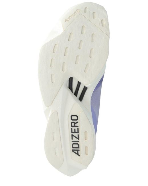 Y-3 White Adios Pro 3.0 Running Sneakers