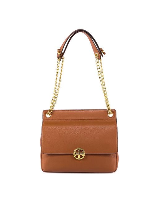 Tory burch chelsea shop leather shoulder bag
