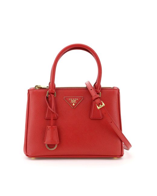 prada red small bag