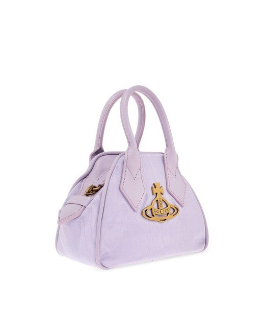 Vivienne Westwood Purple 'yasmine Mini' Shoulder Bag,