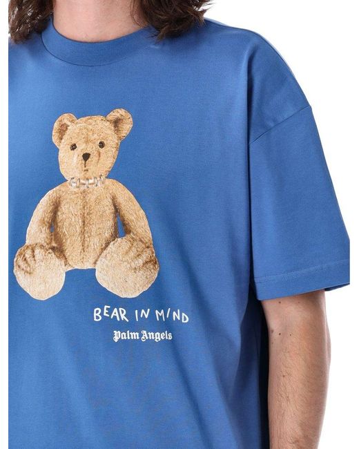 Palm Angels Blue Bear for men