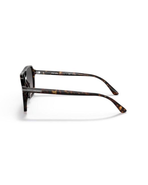 Prada Black Aviator Sunglasses for men