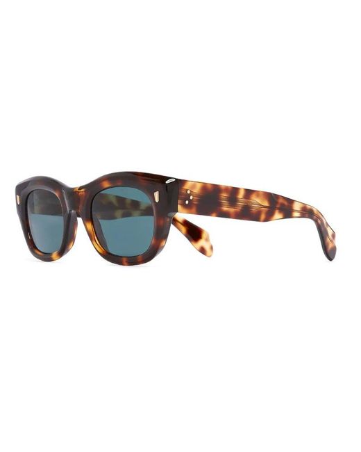 Cutler & Gross Blue Square Frame Sunglasses