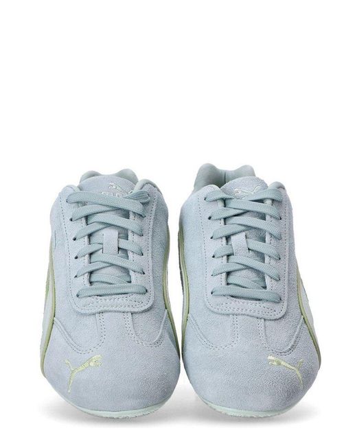 PUMA Blue Speedcat Piping Low-Top Sneakers