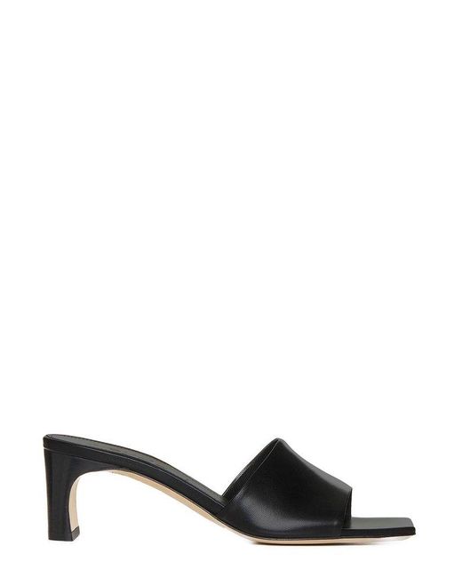 Aeyde Black Aeyde Jeanie Slip-On Sandals