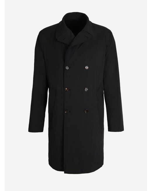 KIRED Black Double Breasted Reversible Jacket for men