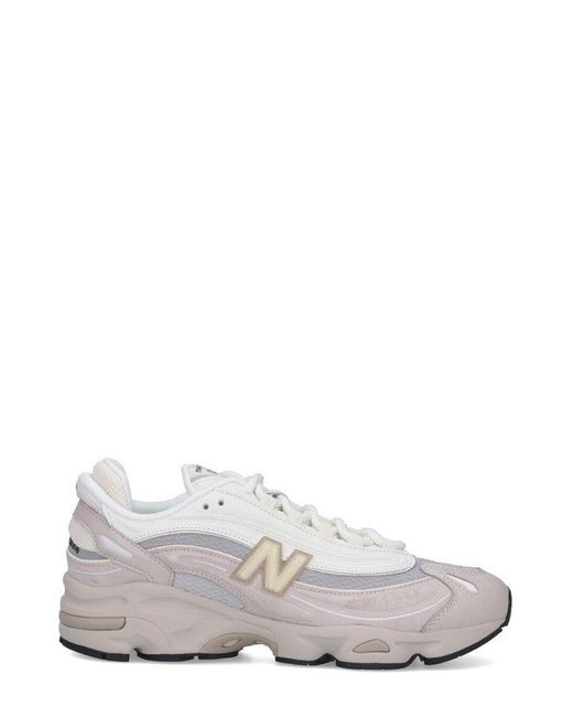 New Balance White 1000 Lace-Up Sneakers for men