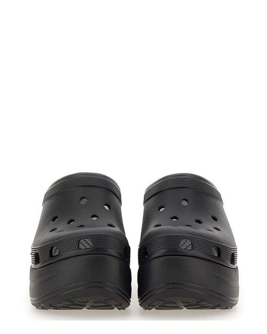 CROCSTM Black Siren High-Heeled Clogs