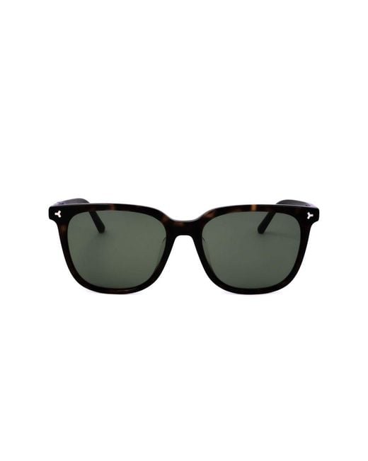 Bally Black Square Frame Sunglasses for men