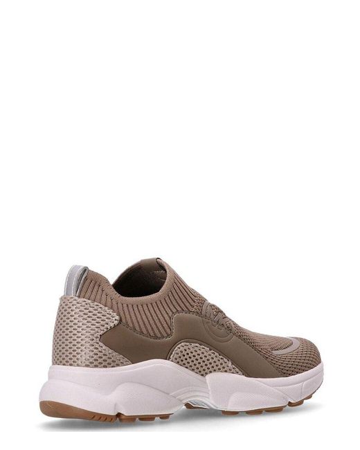 MICHAEL Michael Kors Brown Sami Knit Slip On Trainers