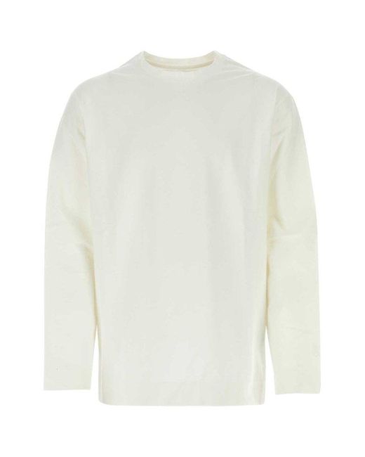 Jil Sander White T-Shirt for men