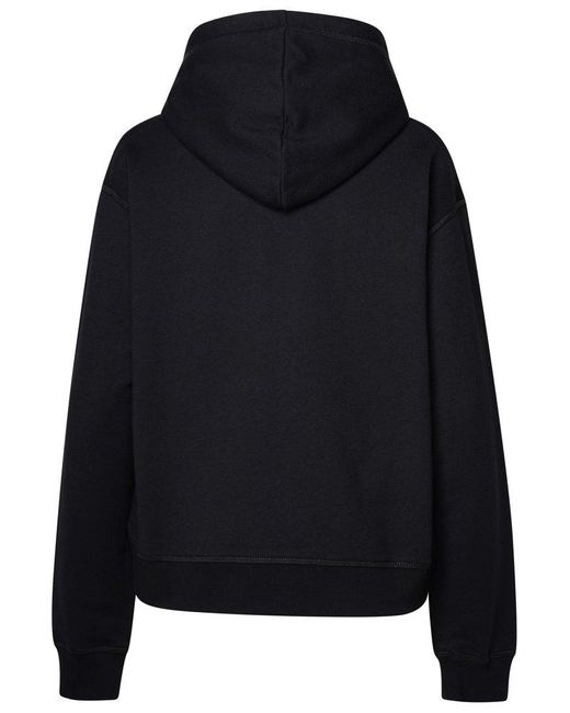 DSquared² Black Cotton Sweatshirt