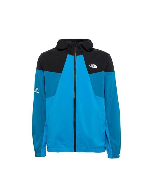 The North Face Blue Zip-up High Neck Jacket for men