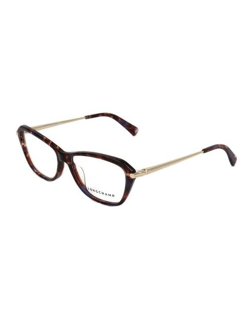 Longchamp Black Cat-Eye Frame Glasses