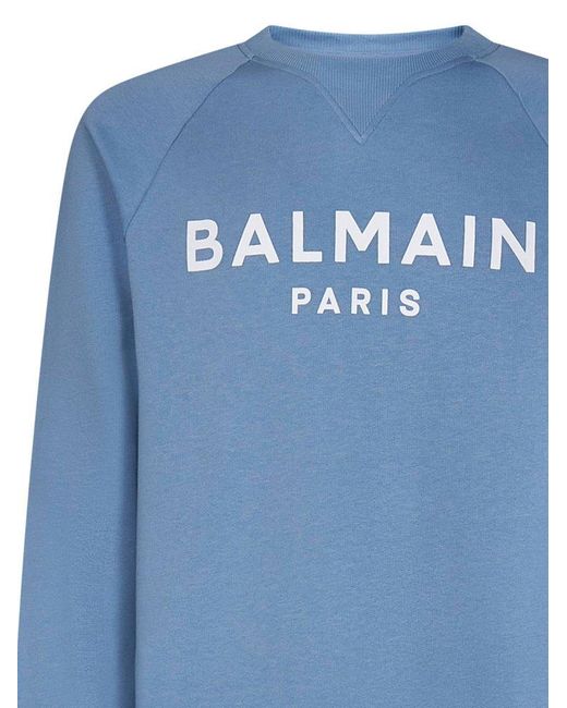 Balmain Blue Sweatshirt for men
