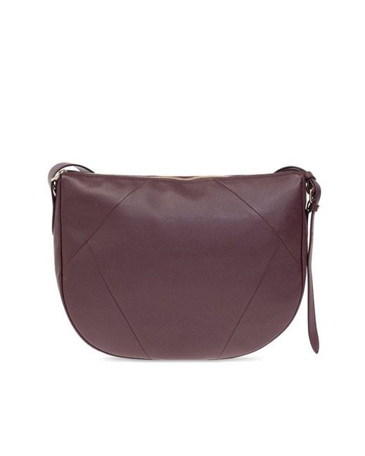 Furla Purple ‘Flow Medium’ Shoulder Bag