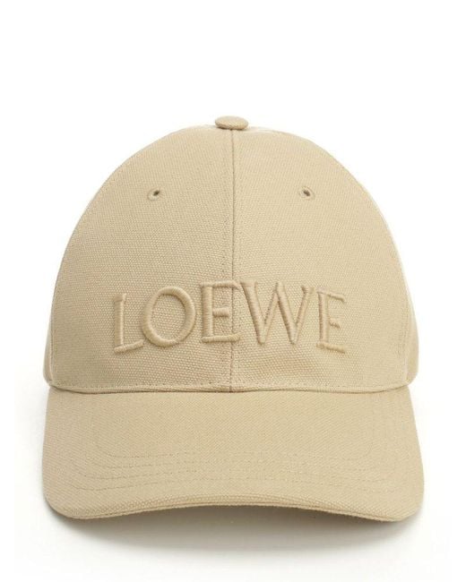 Loewe Natural Loewe Canvas Hat Hats