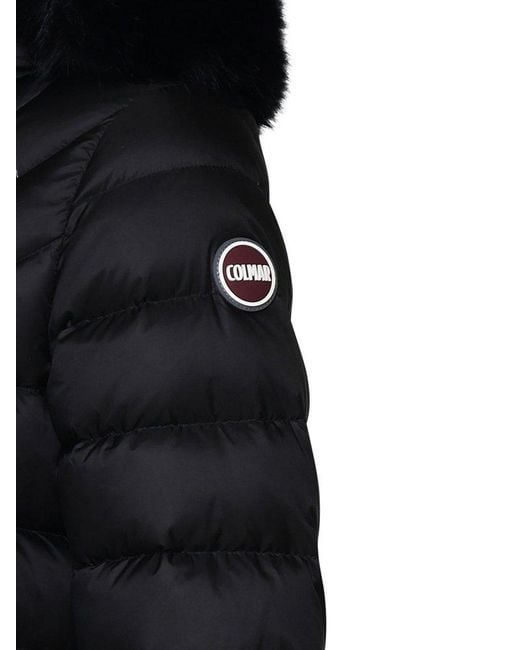 Colmar Black Hooded Puffer Coat