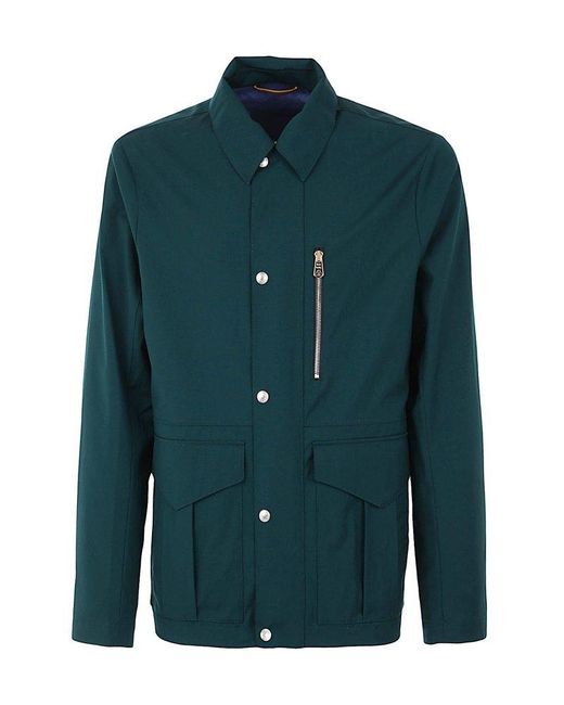 Paul Smith Green Gnets Patch Pkt Jacket for men