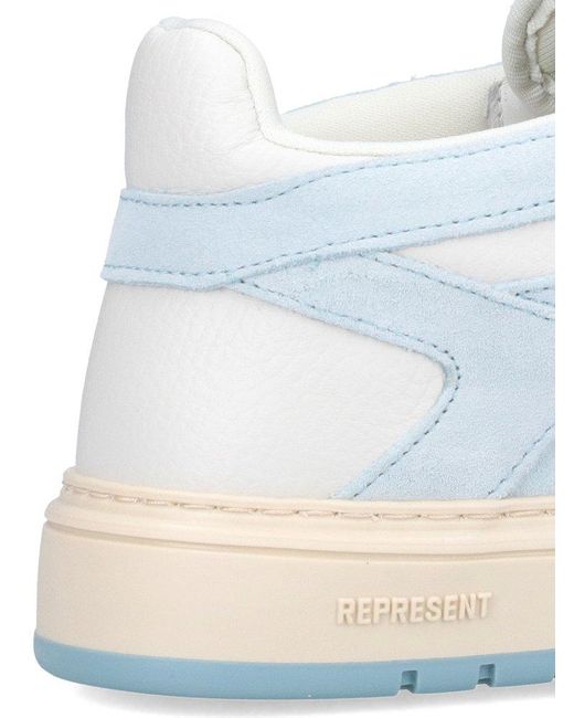 Represent Blue Reptor Low Lace-up Sneakers for men