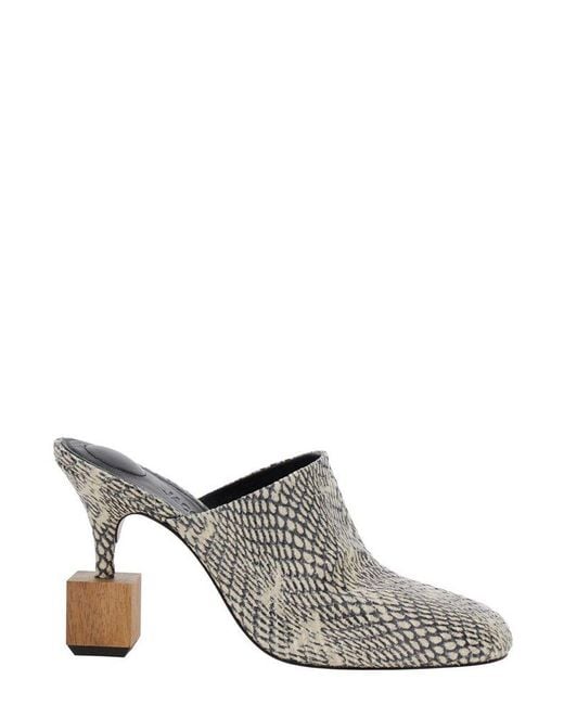 Jacquemus Gray The Bisou Slip-On Mules