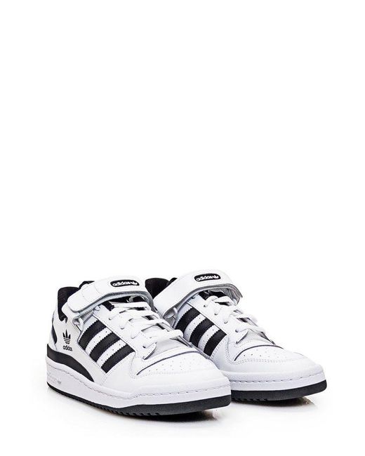 Adidas Originals White Sneaker Forum Low for men