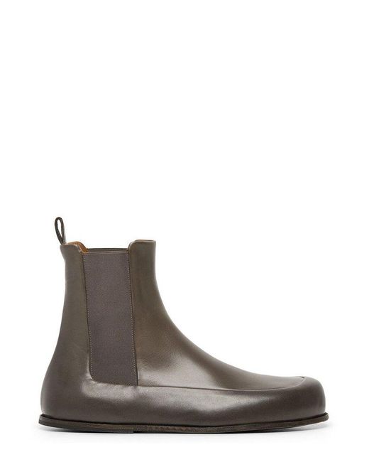 Marsèll Brown Accomoda Beatle Slip-On Boots for men