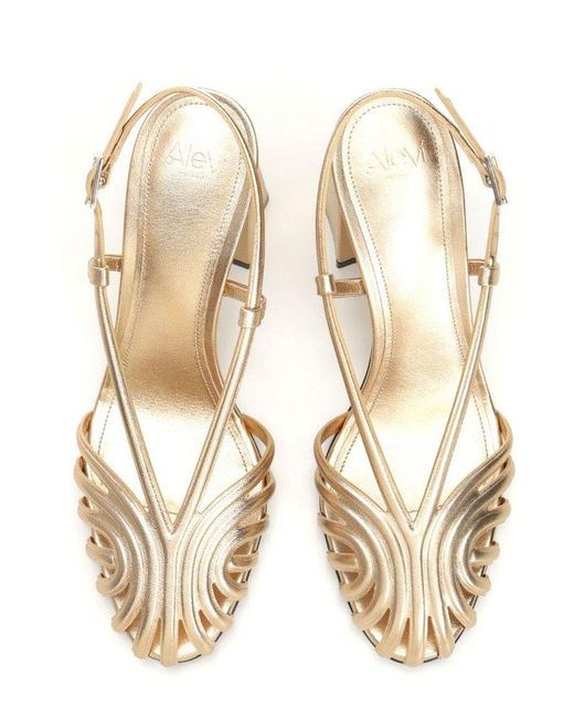 ALEVI Natural Alevi' Milano Marta Cage Heel Sandal