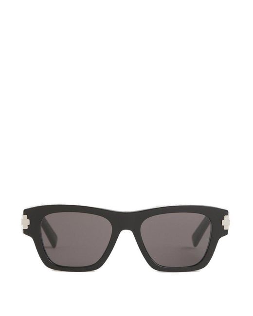 Dior Sunglasses Rectangular Frame Sunglasses in Gray for Men Lyst