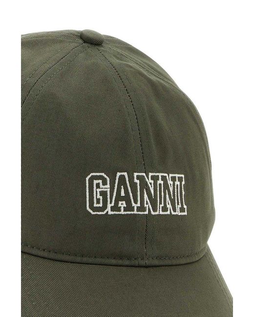 Ganni Green Hats