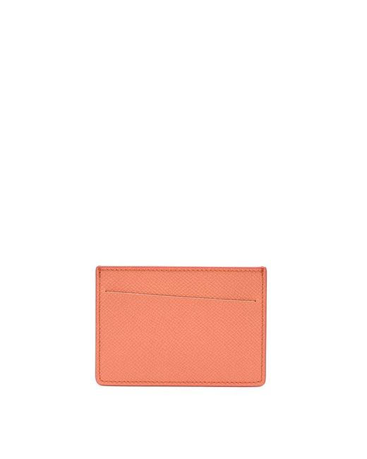 Maison Margiela Four-stitch Detailed Card Holder in Pink | Lyst