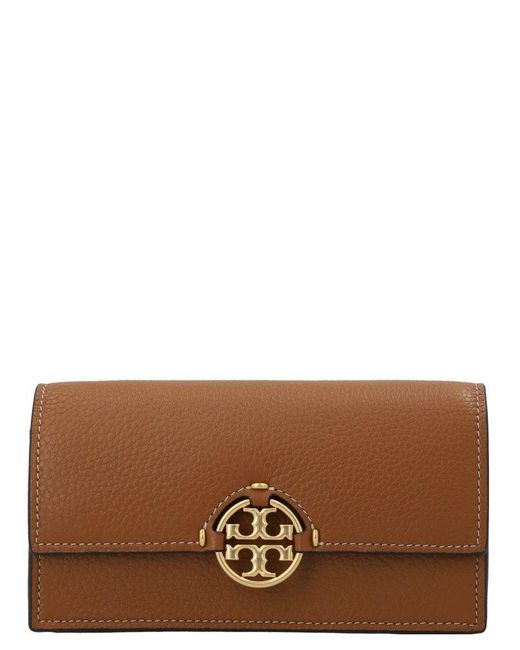 tory burch miller crossbody brown