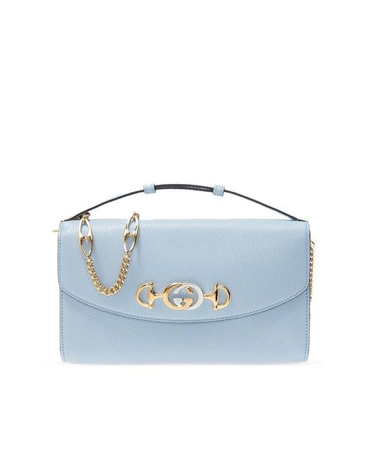 Gucci Blue 'zumi' Shoulder Bag