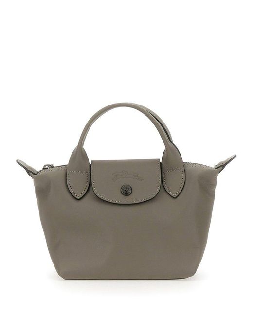 Longchamp Gray Le Pliage Xtra Xs Handbag