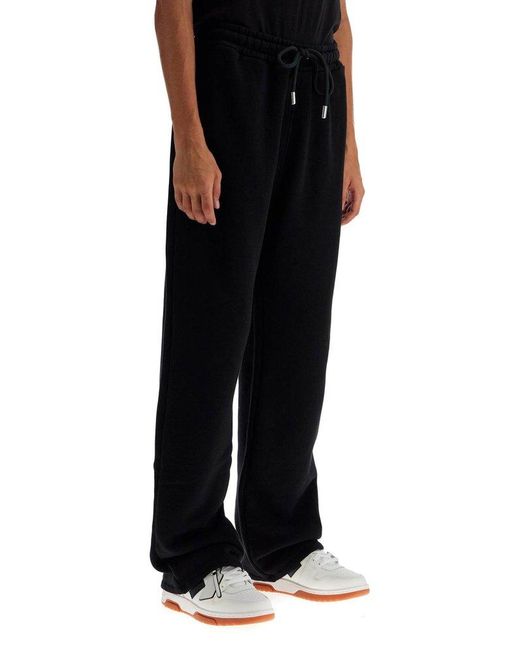 パンツ OFF-WHITE 'Round' joggers Black 楽天市場】オフホワイト OFF-WHITE スウェット パンツ メンズ